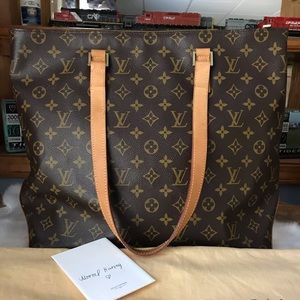 Authentic LOUIS VUITTON Cabas Mezzo Monogram